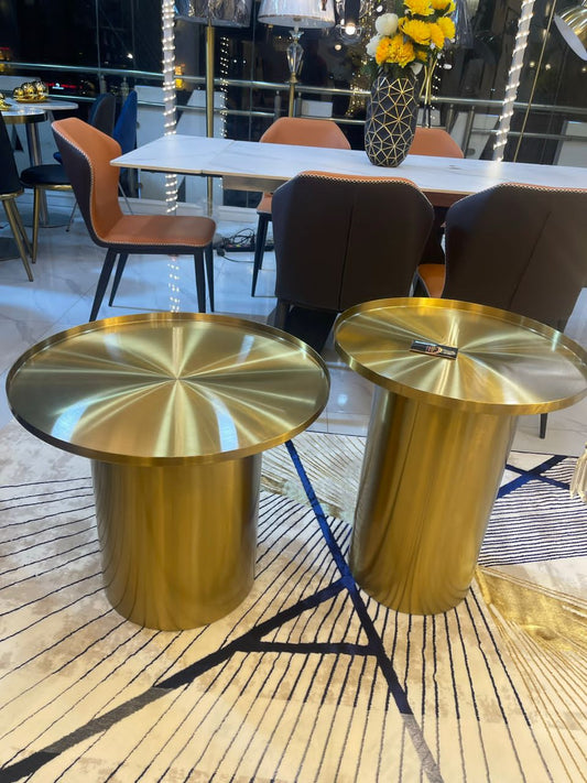 2 in 1 gold coffee table