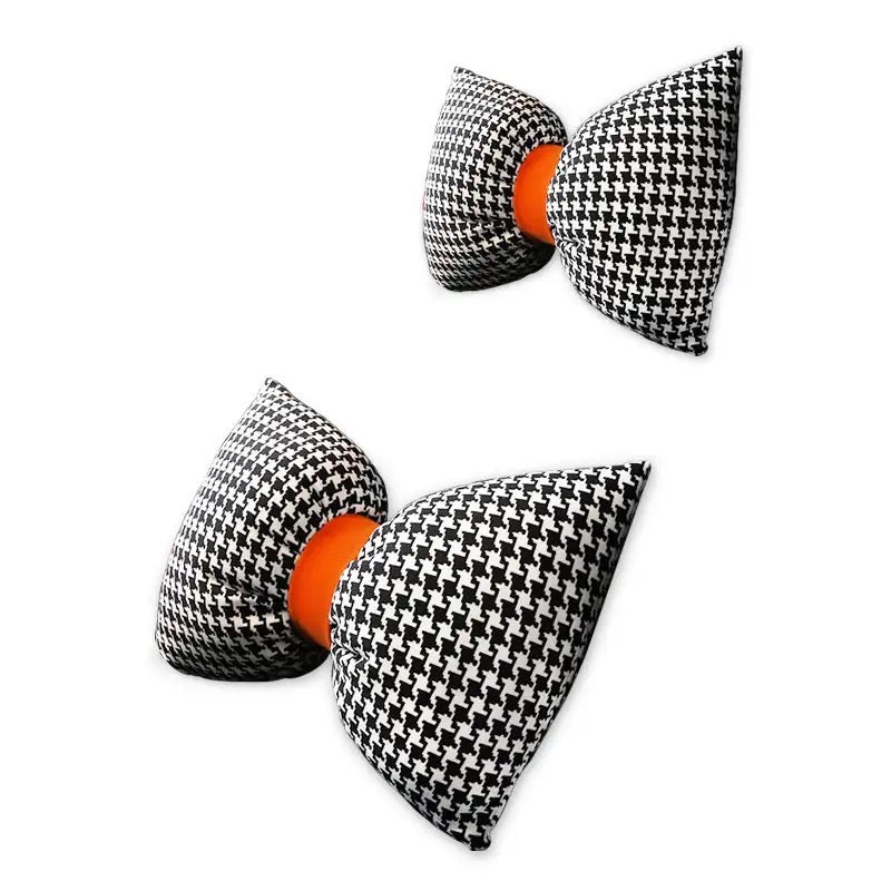 Throw pillows (bow tie)