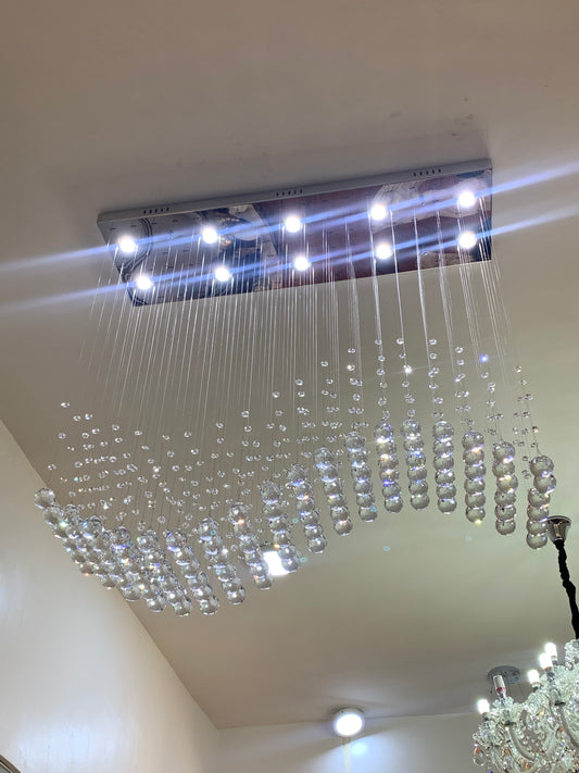 Rain Drops Crystal Chandelier