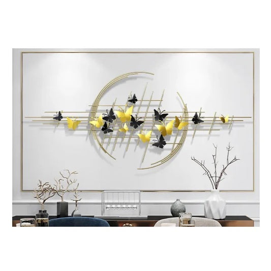 Butterfly Metallic Wall Art