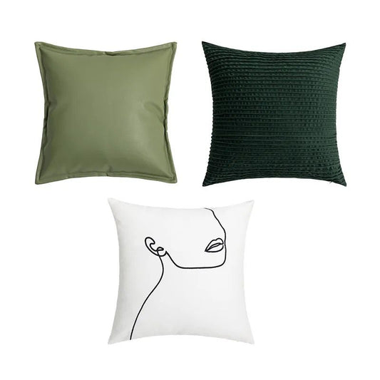 Throw pillows