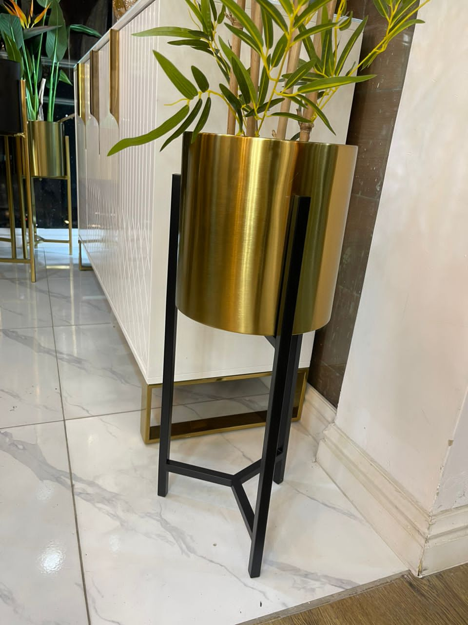 Small Pure stainless steel planters