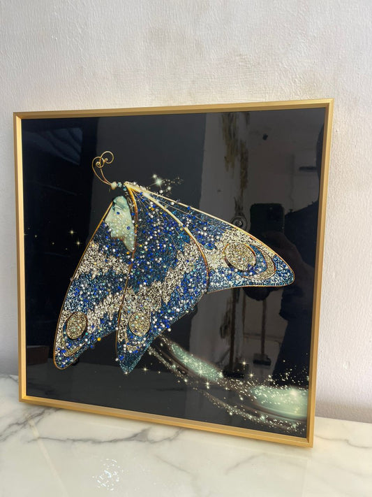 40 by 40cm crystal frame