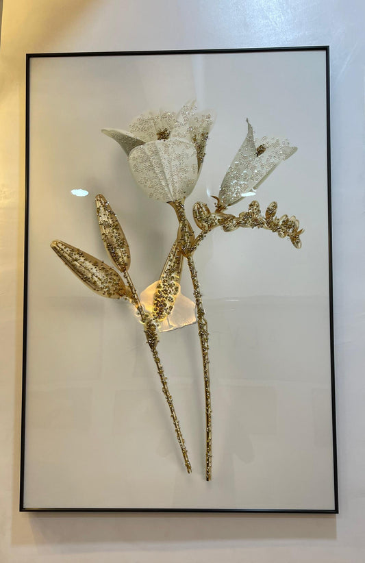 80 by 120cm crystal frame