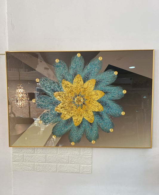 80 by 120cm crystal frame