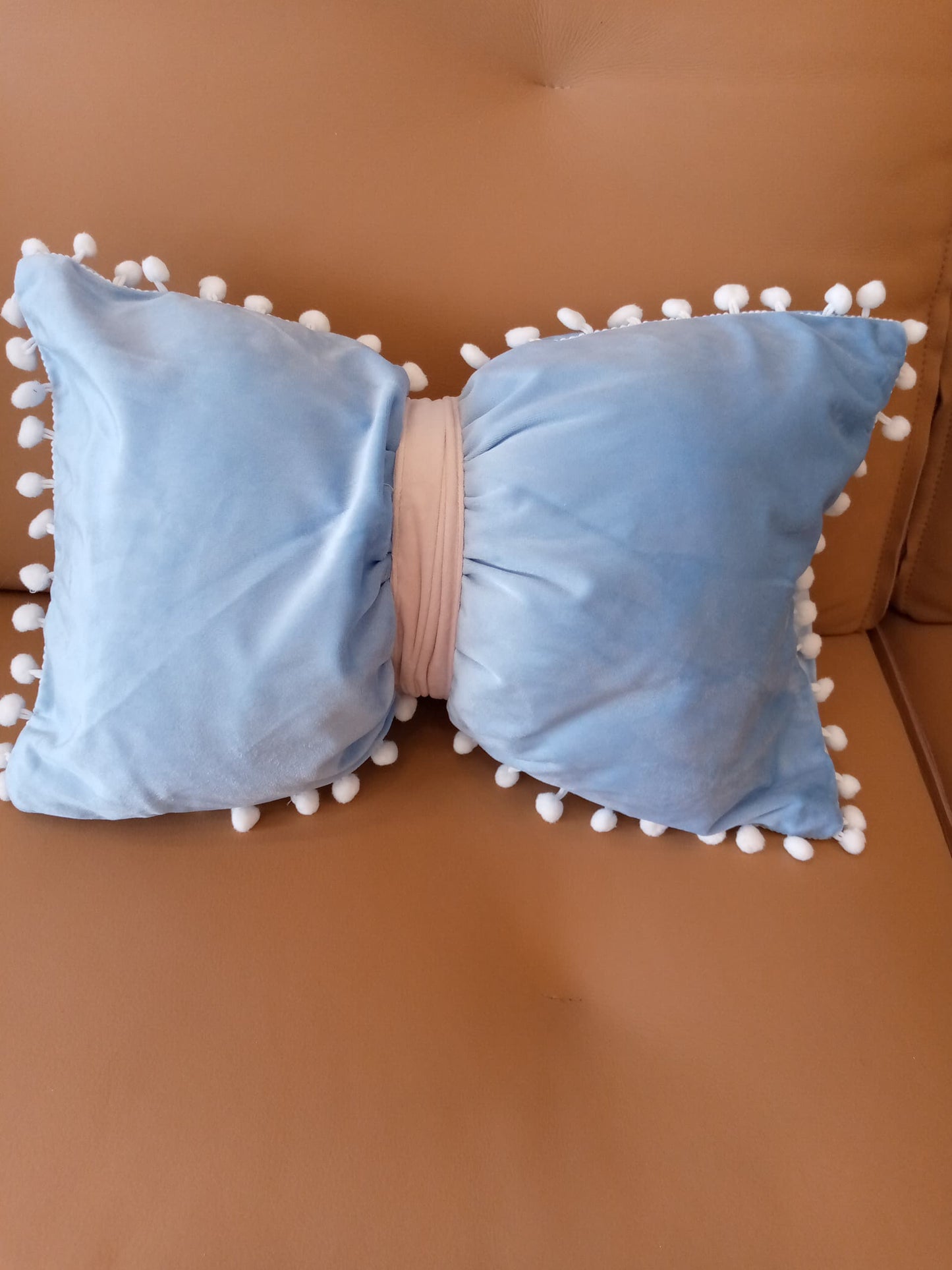 Throw pillows (bow tie)