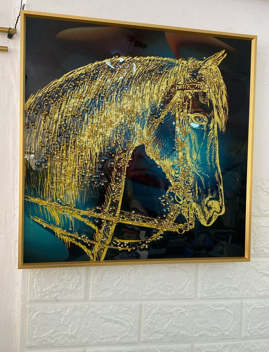 40 by 40cm crystal frame