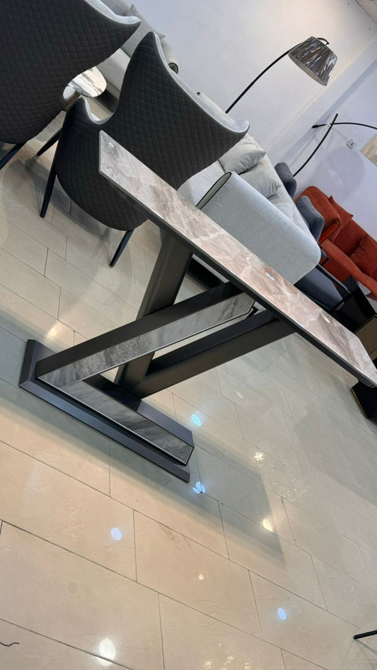 Metallic black Luxury console