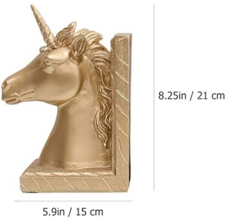 Unicorn book end/decor