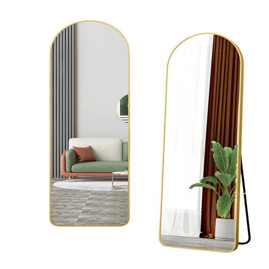 Gold Full length Arch mirror