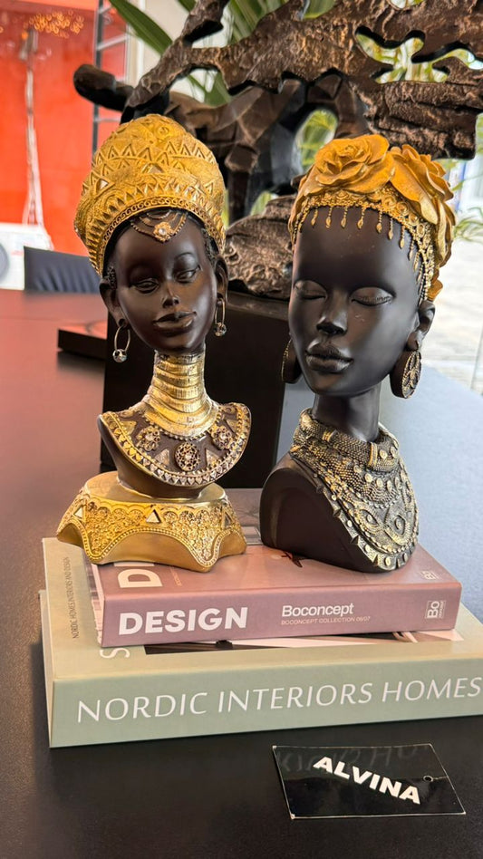 African woman decor