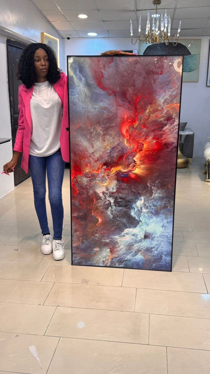 80 by 160cm plain frame