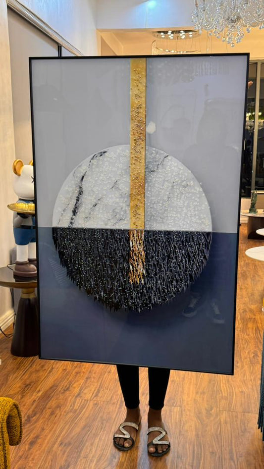 80 by 120cm crystal frame