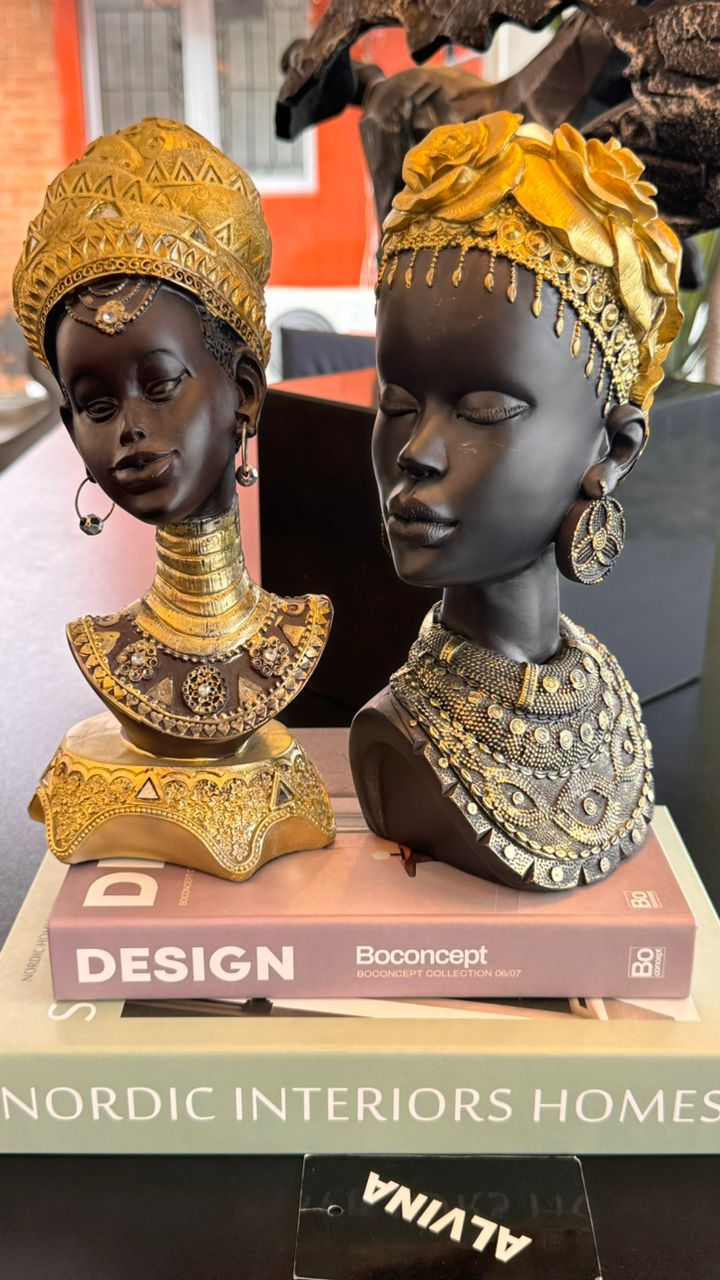 African woman decor