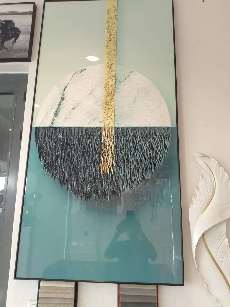 80 by 160cm crystal frame